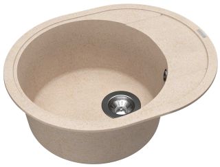 Кухонная мойка Florentina Родос 580 песочный